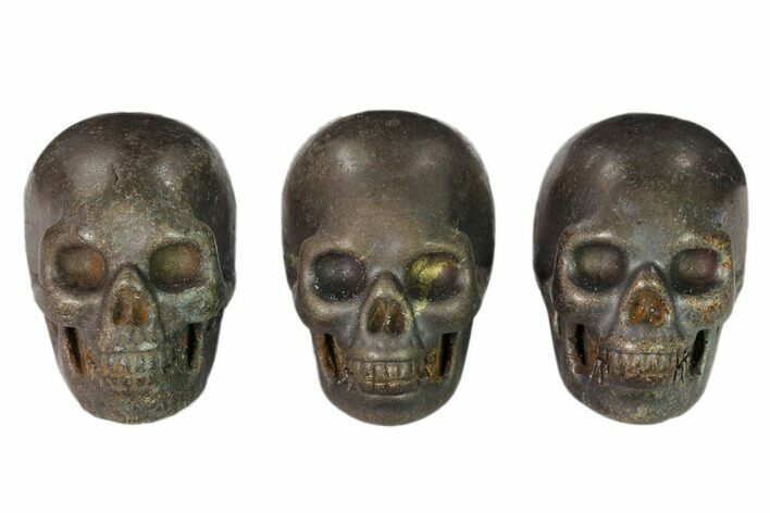 1.5" Polished Pyrite Skulls - Photo 1